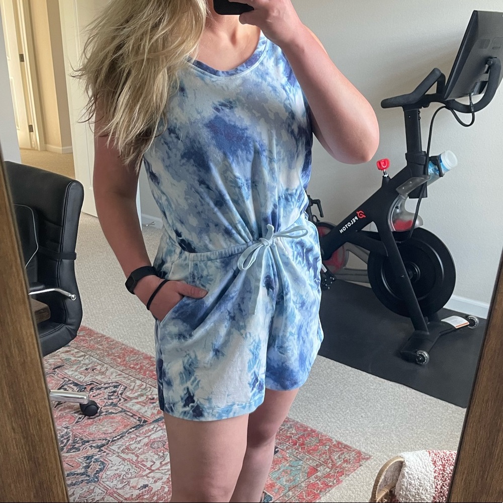 Tie dye romper large